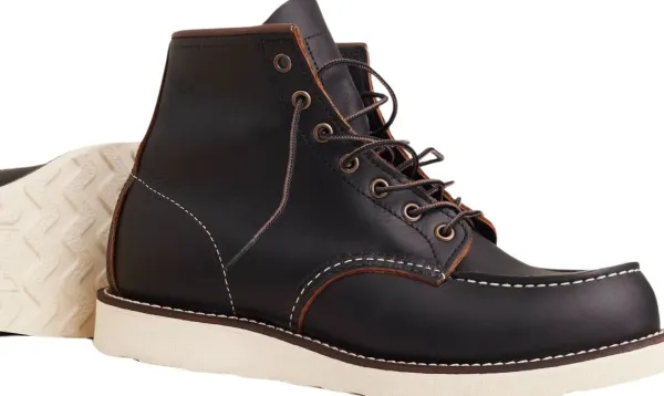 Red Wing Shoes Ulkoilukengät^Red Wing Moc Toe 6'' kengät, Black Prairie