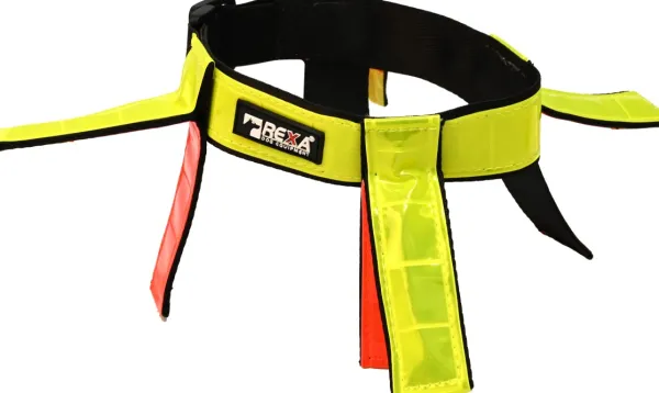 Rexa Vilkkuvalot Ja Huomiotuotteet^heijastinkaulapanta metsästykseen No.2 40-55cm