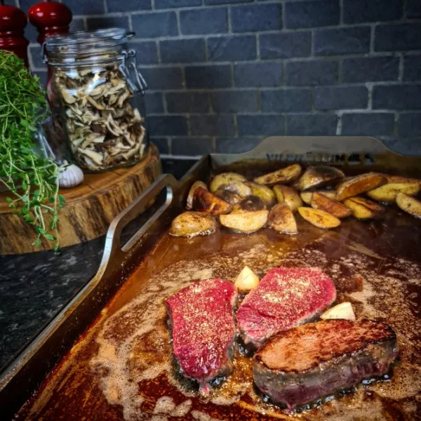 Royal Steel Vildhällen 45 paistolevy| Ruoanlaitto ja grillaus/Paistolevyt Ja Paistipannut