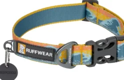 RuffWear Crag Collar koiran kaulapanta, Rising Wave| Kaulapannat