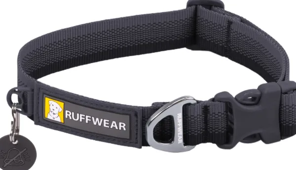 RuffWear Front Range Collar kaulapanta, tummanharmaa| Kaulapannat