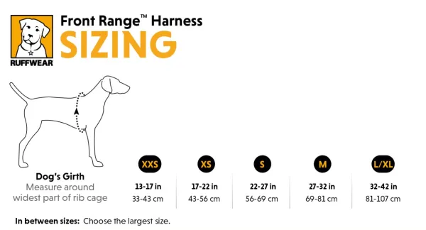 RuffWear Valjaat^Front Range Harness Red Sumac