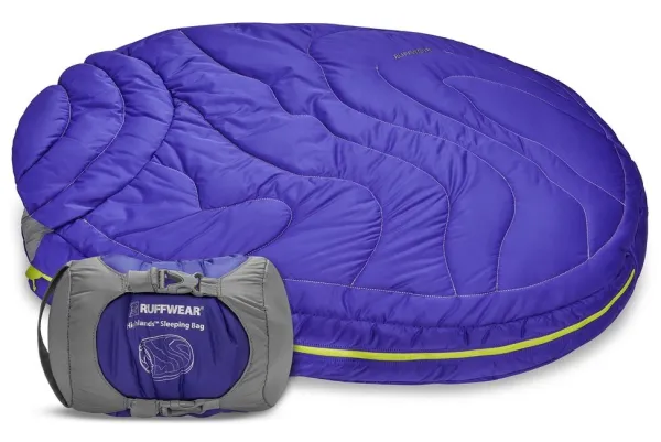 RuffWear Highlands koiran makuupussi, sininen| Koiranpedit