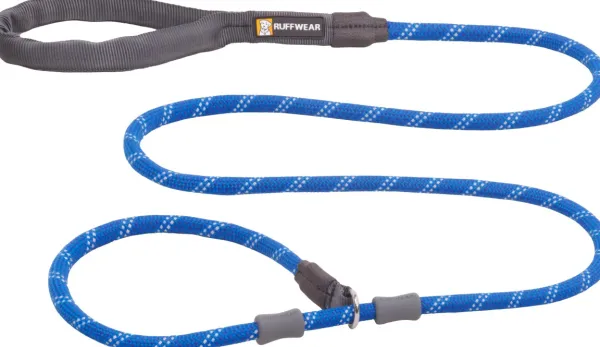 RuffWear Kaulapannat^Just-a-Cinch Leash koiran talutushihna, Blue Pool
