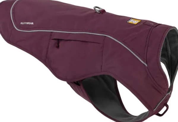 RuffWear Sadetakit^Overcoat Fuse Jacket koiran takki, punavioletti