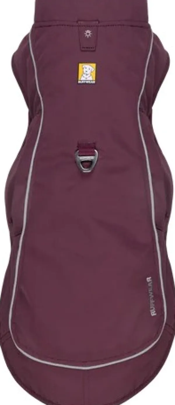 RuffWear Sadetakit^Overcoat Fuse Jacket koiran takki, punavioletti
