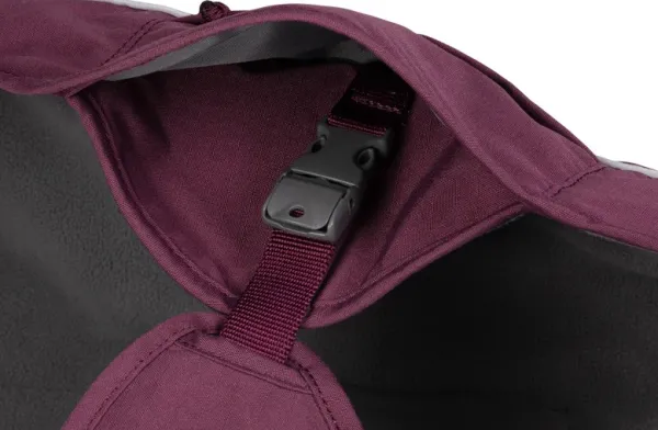 RuffWear Sadetakit^Overcoat Fuse Jacket koiran takki, punavioletti