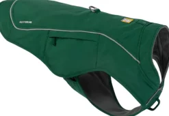 RuffWear Overcoat Fuse Jacket koiran takki, vihreä| Sadetakit