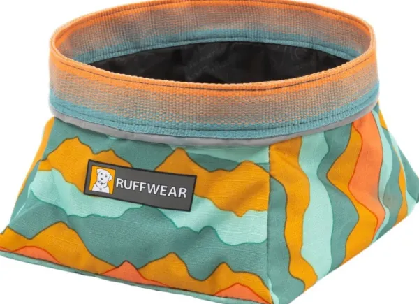 RuffWear Quencher Bowl koiran retkikuppi, Spring Mountains| Koirankupit