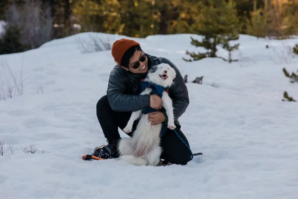 RuffWear Quinzee Jacket koiran takki, sininen| Talvitakit