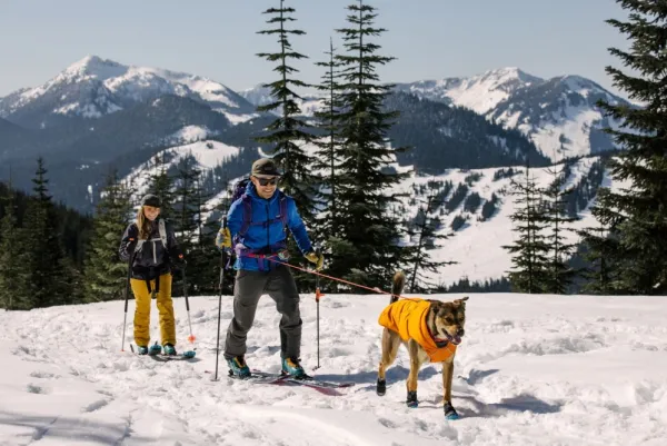 RuffWear Quinzee Jacket koiran takki, oranssi| Talvitakit