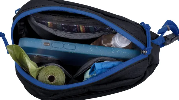 RuffWear Koirankakkapussit^Stash Bag Plus tarvikelaukku, harmaa/sininen