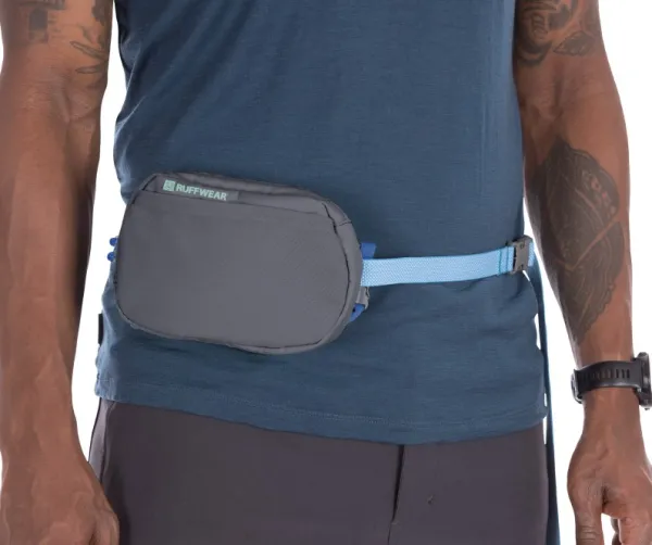 RuffWear Koirankakkapussit^Stash Bag Plus tarvikelaukku, harmaa/sininen