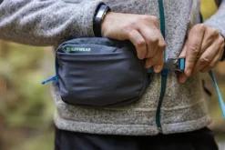 RuffWear Koirankakkapussit^Stash Bag Plus tarvikelaukku, harmaa/sininen