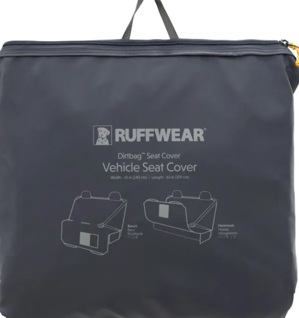 RuffWear Kuljetushäkit Ja Matkustustarvikkeet^The Dirtbag Seat Cover autosuoja, Basalt Gray