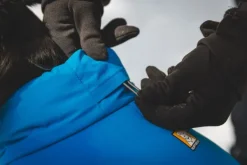 RuffWear Vert Coverall koiran talvihaalari, M-XL, Blue Pool| Talvitakit