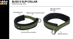 Rukka Kaulapannat^Bliss X Slip Collar Army Green L-XL