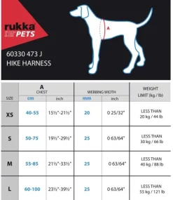 Rukka Valjaat^Hike Harness Red XS
