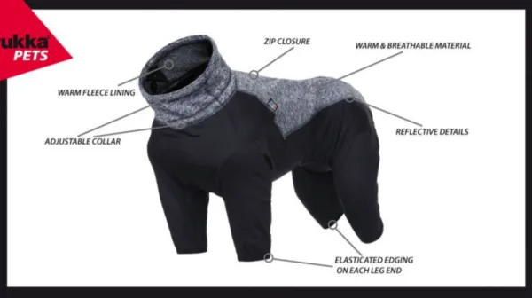 Rukka Subrima Knit Overall Black 50-55 cm| Neuletakit