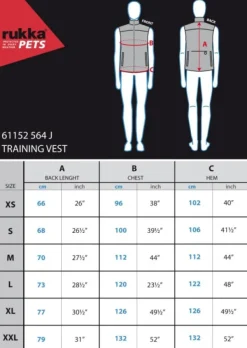 Rukka Koiranohjaajan Vaatteet^Training Vest Black