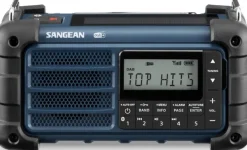 Sangean MMR99 DAB hätäradio kammella, sininen| Ensiapu Ja Turvallisuus