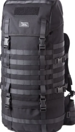 Savotta Reput Ja Rinkat^Jääkäri L -rinkka 60 l musta