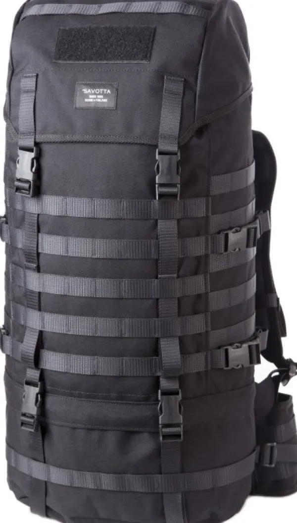 Savotta Reput Ja Rinkat^Jääkäri L -rinkka 60 l musta