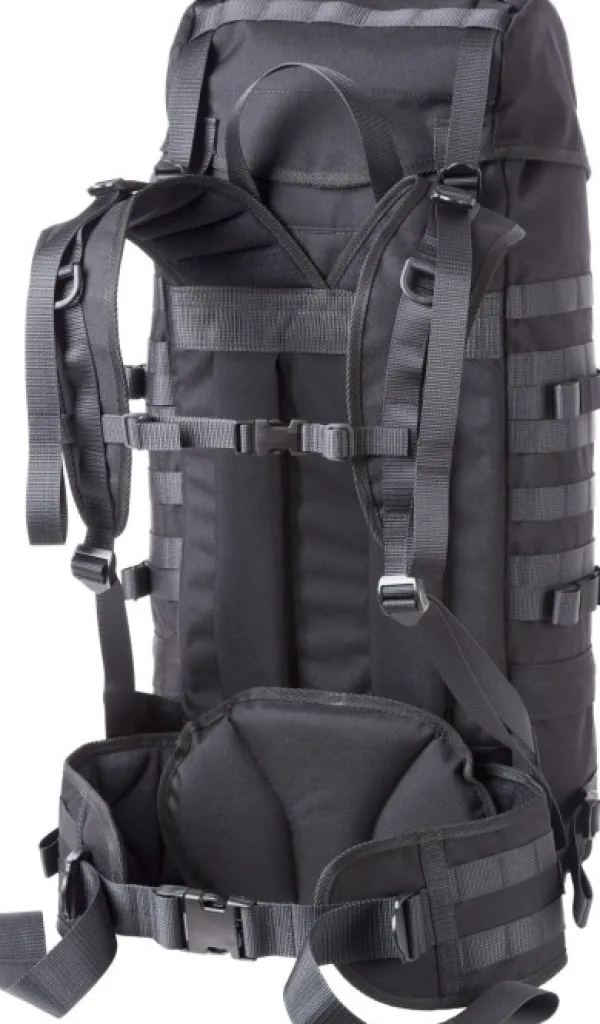 Savotta Reput Ja Rinkat^Jääkäri L -rinkka 60 l musta