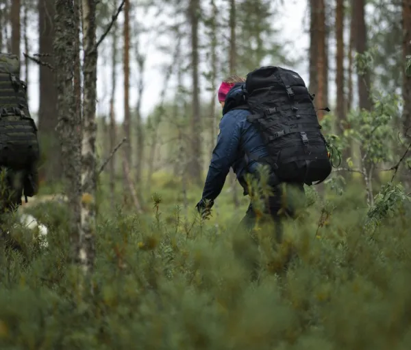 Savotta Reput Ja Rinkat^Jääkäri L -rinkka 60 l musta