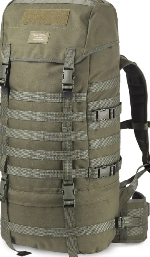 Savotta Metsästysreput^Jääkäri L -rinkka 60 l, vihreä