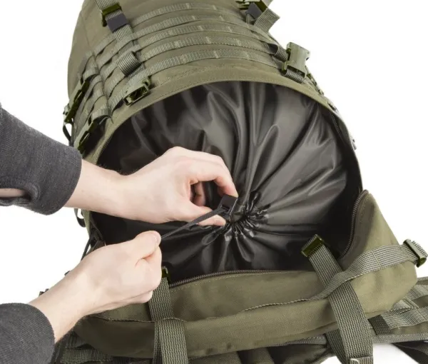 Savotta Metsästysreput^Jääkäri L -rinkka 60 l, vihreä