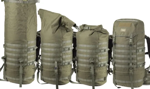 Savotta Metsästysreput^Jääkäri L -rinkka 60 l, vihreä