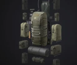 Savotta Metsästysreput^Jääkäri L -rinkka 60 l, vihreä