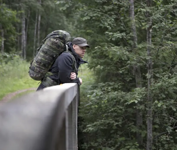 Savotta Metsästysreput^Jääkäri L -rinkka 60 l, vihreä