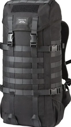 Savotta Jääkäri M -reppu 22+8 l musta| Reput Ja Rinkat