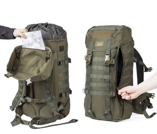 Savotta Jääkäri M -reppu 22+8 l vihreä| Reput Ja Rinkat