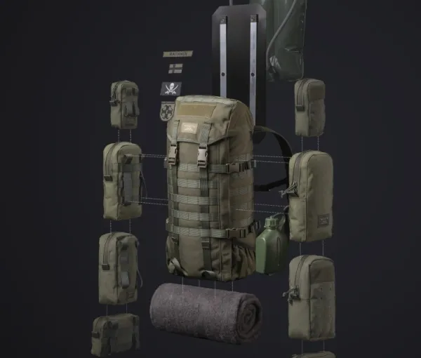 Savotta Jääkäri M -reppu 22+8 l vihreä| Reput Ja Rinkat