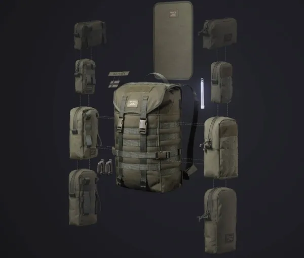 Savotta Jääkäri S -päiväreppu 20 + 2 l musta| Reput Ja Rinkat