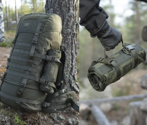 Savotta Jääkäri S -päiväreppu 20 + 2 l musta| Reput Ja Rinkat