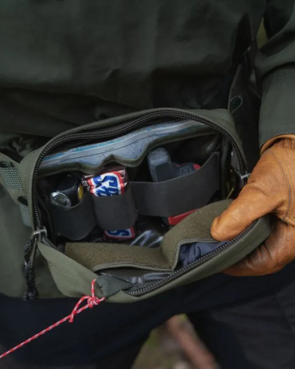 Savotta Kukkaro Hip Pack vyölaukku, vihreä| Reppujen Ja Laukkujen Tarvikkeet