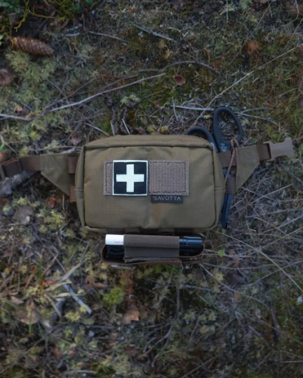 Savotta Kukkaro Hip Pack vyölaukku, vihreä| Reppujen Ja Laukkujen Tarvikkeet