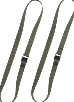 Savotta Reppujen Ja Laukkujen Tarvikkeet^Pack straps Cam buckle 120 cm pakkaushihnat 2 kpl, vihreä