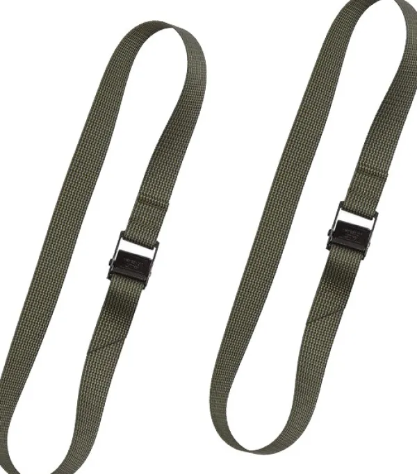 Savotta Pack straps Cam buckle 80 cm pakkaushihnat 2 kpl, vihreä| Reppujen Ja Laukkujen Tarvikkeet