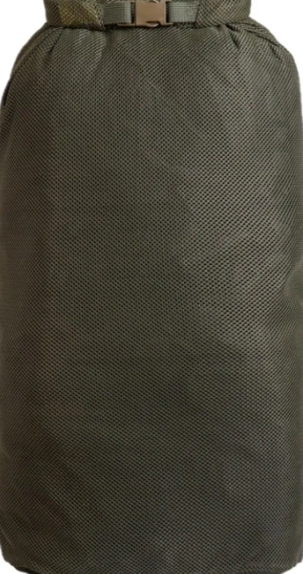 Savotta Rolltop Stuffsack Mesh pakkauspussi, 40L, vihreä| Kuiva- Ja Pakkauspussit