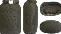 Savotta Rolltop Stuffsack Mesh pakkauspussi, 10L, musta| Reppujen Ja Laukkujen Tarvikkeet