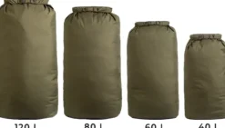 Savotta Kuiva- Ja Pakkauspussit^Rolltop Stuffsack 500D pakkauspussi, 80L, musta