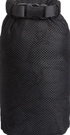 Savotta Rolltop Stuffsack Mesh pakkauspussi, 5L, musta| Kuiva- Ja Pakkauspussit