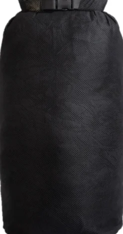 Savotta Rolltop Stuffsack Mesh pakkauspussi, 40L, musta| Kuiva- Ja Pakkauspussit