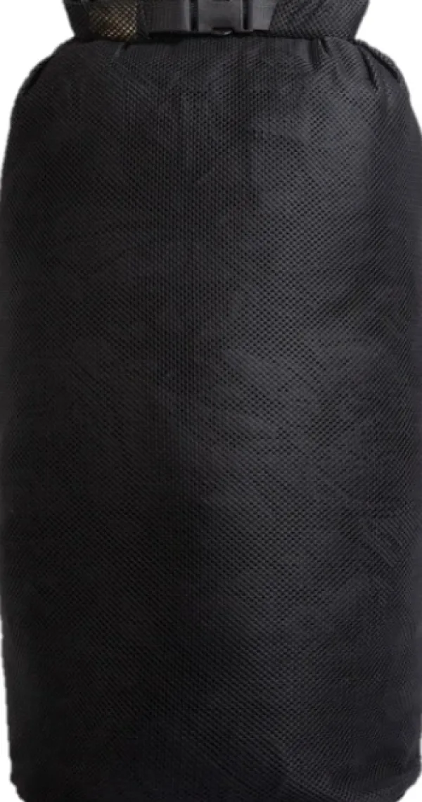 Savotta Rolltop Stuffsack Mesh pakkauspussi, 40L, musta| Kuiva- Ja Pakkauspussit