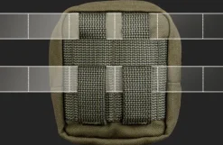 Savotta Reppujen Ja Laukkujen Tarvikkeet^Zipped GP pouch 2x2 säilytyspussi, Green